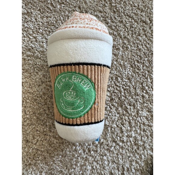 Bark Brew Cup Of Bark Roast Plush Dog Toy Other - Bark Brew Cup Of Bark Roast Plush Dog Toy